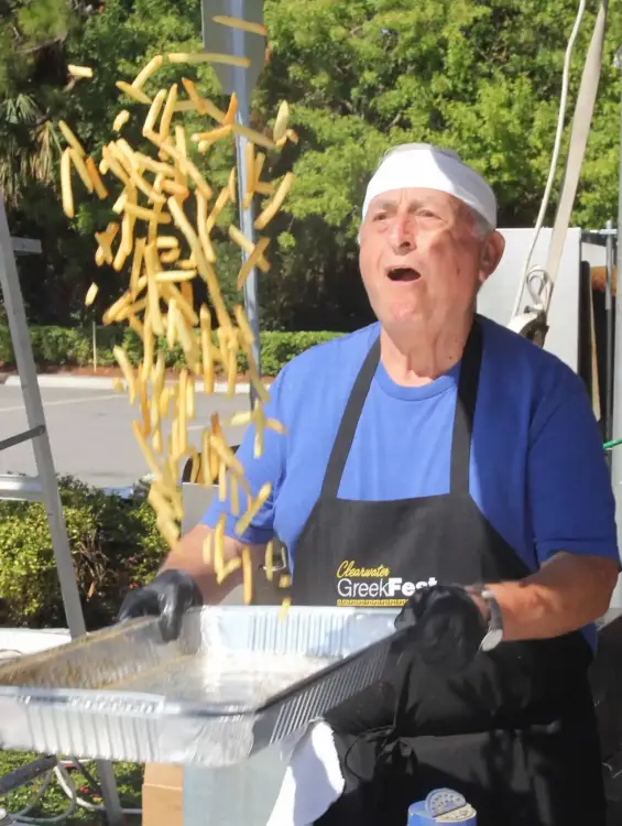 About 1 Fries Tossed